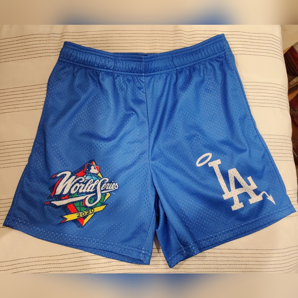 AFH - Los Angeles Dodgers Shorts - World Series 2020 - Blue - Size Medium